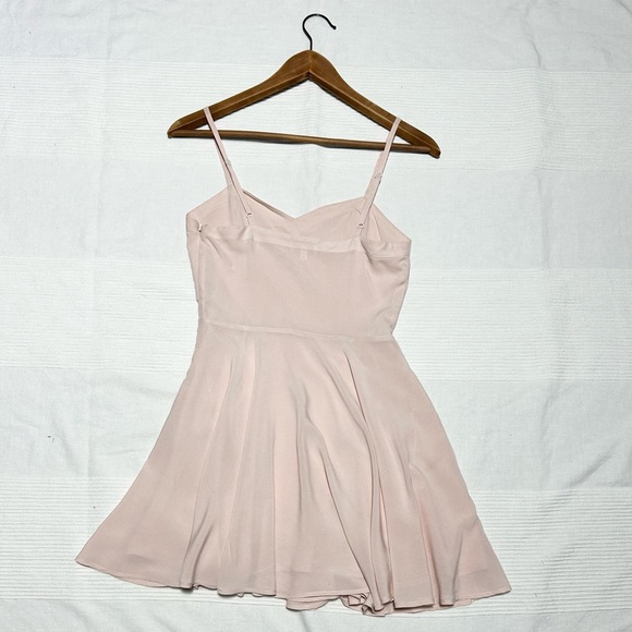 Talula Aritzia Lipinski Skater Dress in Light Pink - Picture 14 of 16